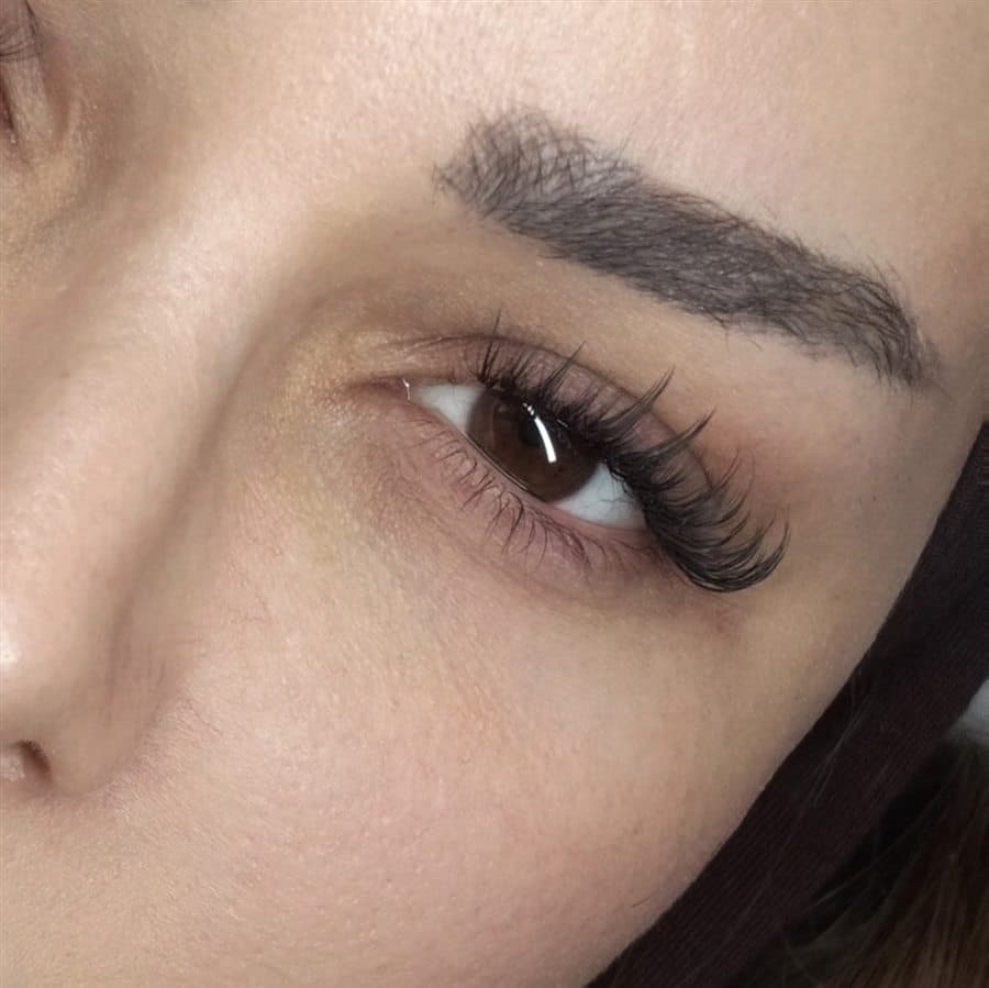 YY lash extensions result by Lashes by Reham in Sheikh Zayed